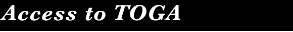 Access to TOGA/利賀村へのアクセス方法